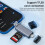 5 in 1 Multifunction USB 2.0 Card Reader U Disk Micro SD TF Flash Drive Memory Card Type C Card Adapter 4