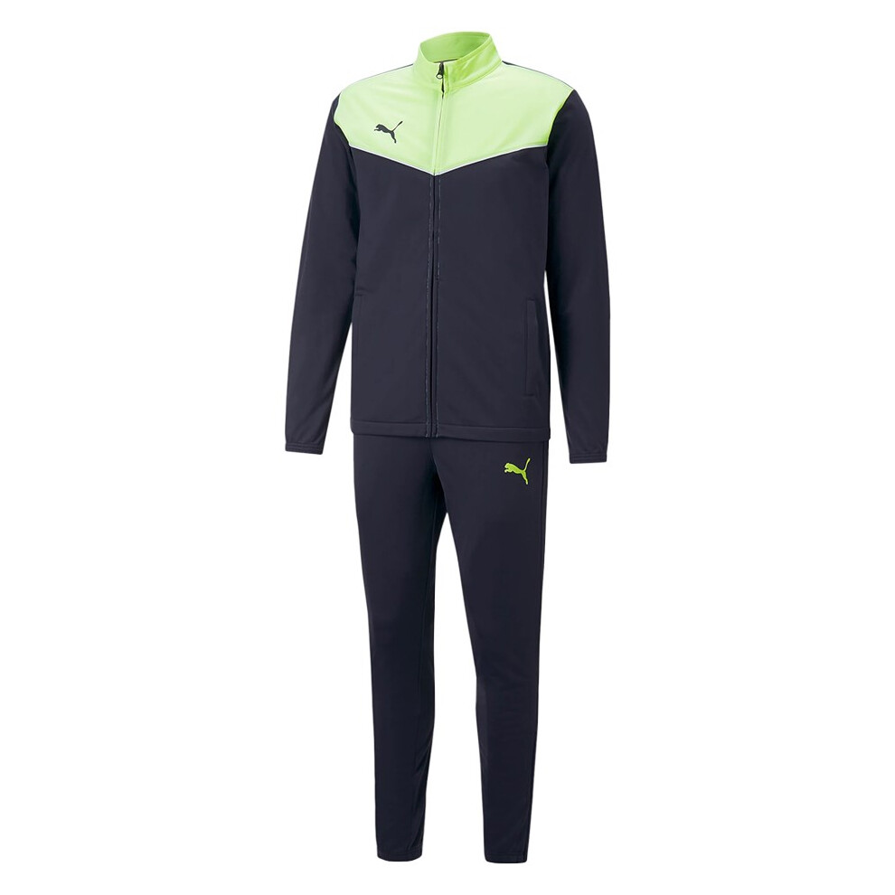 Puma individualRISE Tracksuit black-green 657534 47