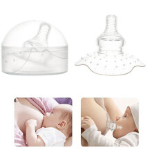 Silicone feeding nipples, breast pads, protectors (transparent)
