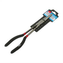 Hilka Tools 11 Inch Straight Needle Nose Plier (280mm) - Black
