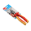 Hilka Hilka Tools 8 Inch Combination VDE Pliers (200mm) - Red/Yellow 3