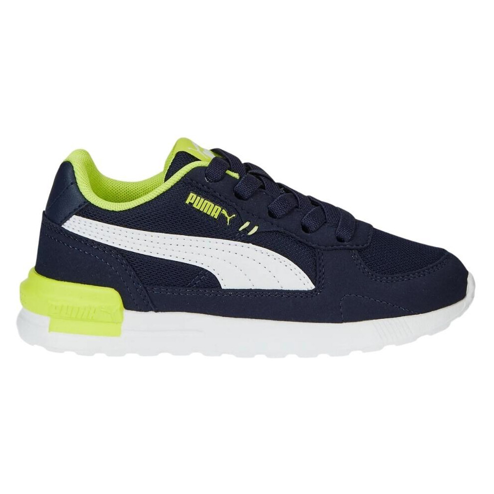 Puma Graviton AC PS Kids' Shoes Navy Blue/Green 381988 14 30