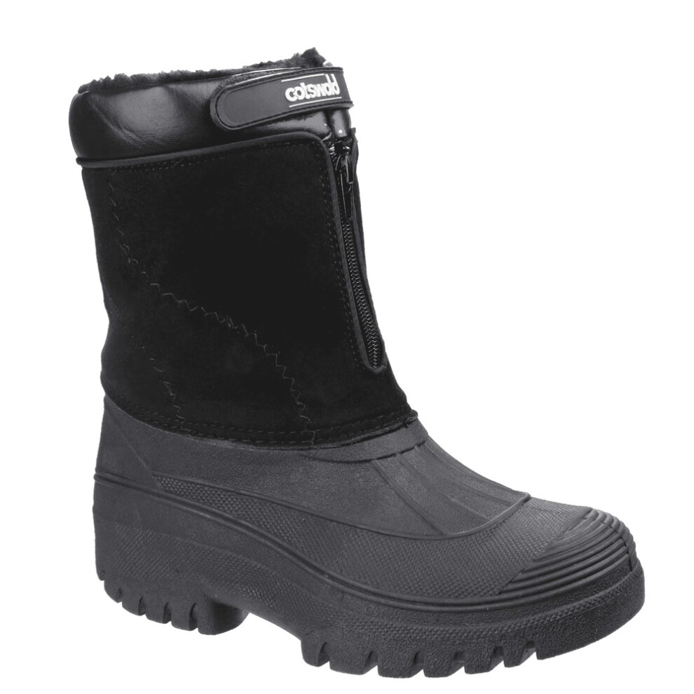 (8 UK, Black) Cotswold Mens Venture Waterproof Winter Boots