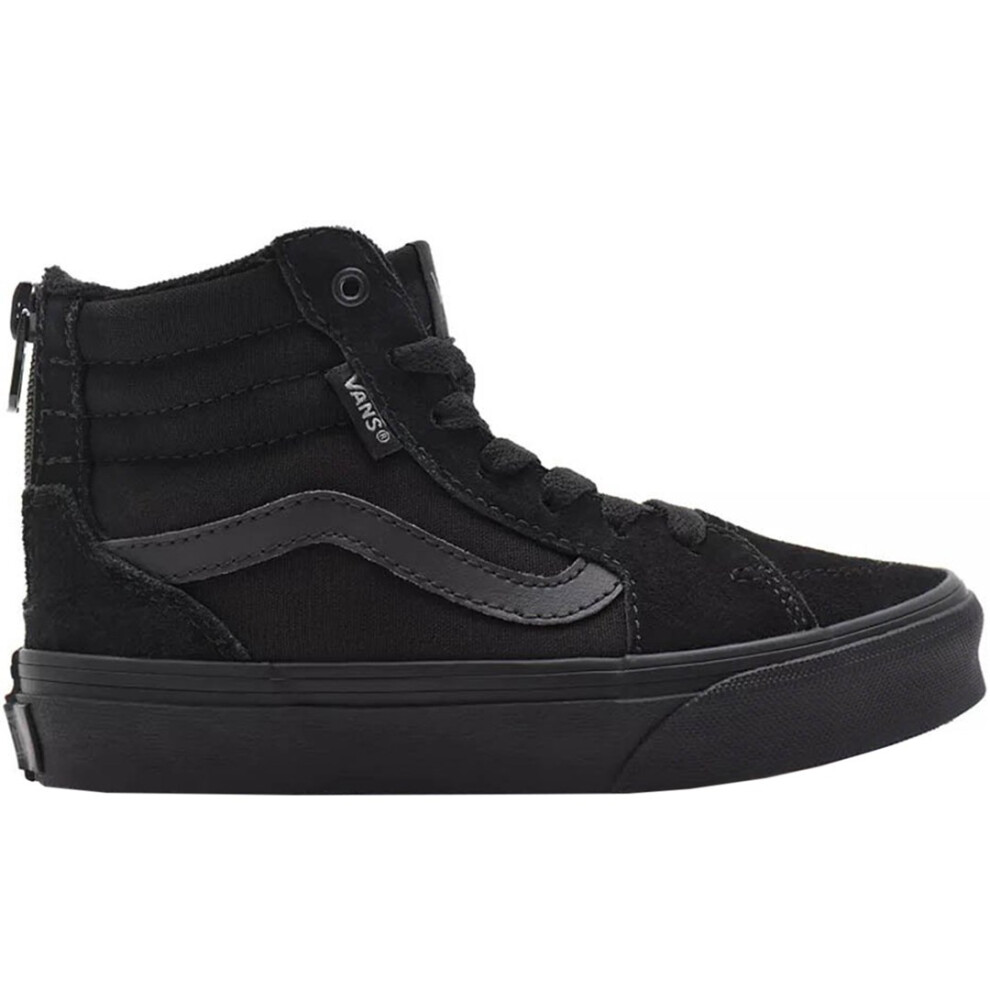 Vans YT Filmore Hi Zip Kids Shoes Black VN0A5HZFGL4