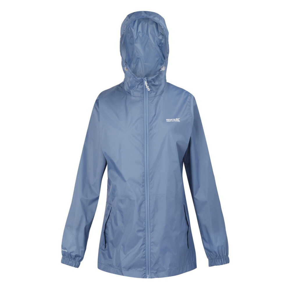 (10 UK, Coronet Blue) Regatta Womens/Ladies Pack It III Waterproof Jacket