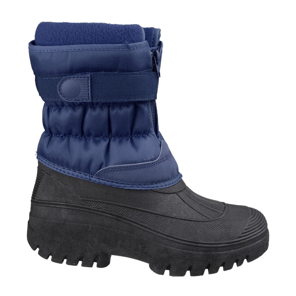 (10 UK, Navy) Cotswold Mens Chase Snow Boots