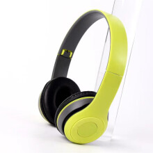 (Green) P47 Wireless Game Headset Bluetooth-Compatible 5.0 for Smartphone (Black)