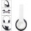 Razer (White) P47 Wireless Game Headset Bluetooth-Compatible 5.0 for Smartphone (Black) 2