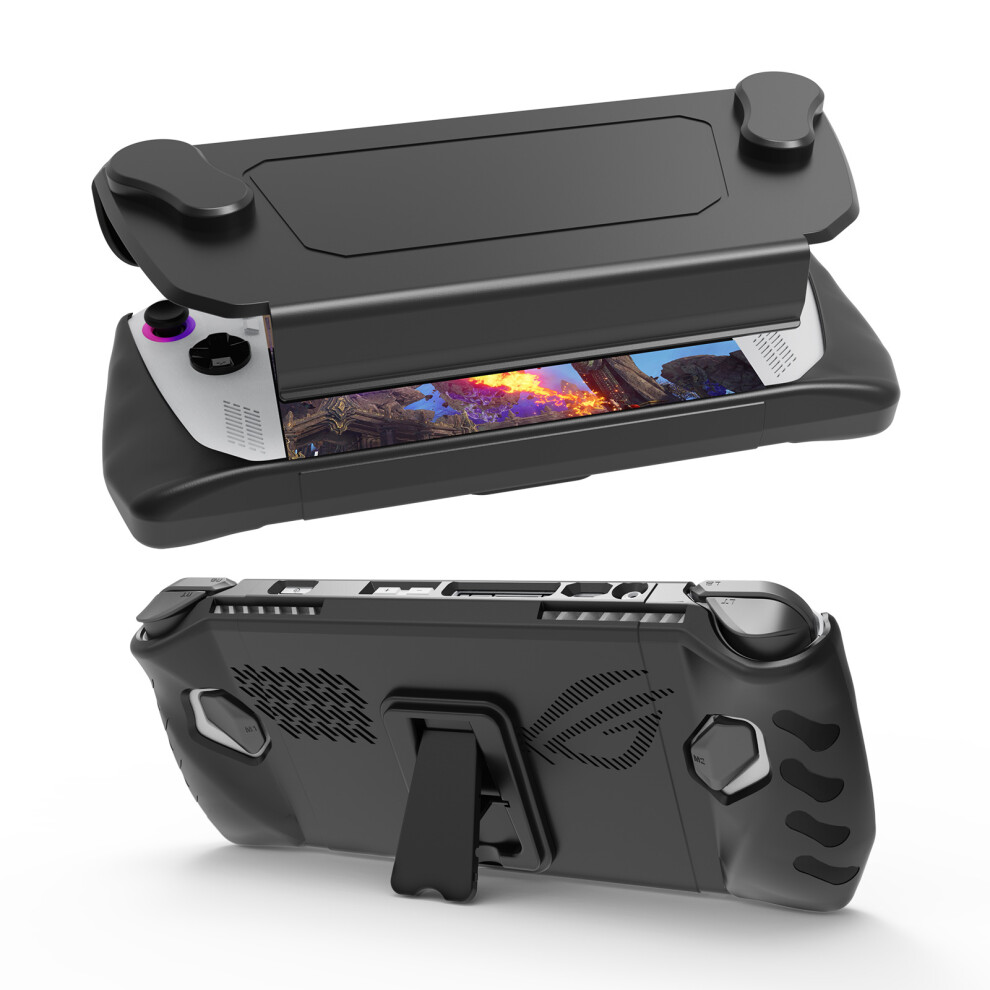 (Black) Case Cover Shell Sleeve Shockproof For Rog Ally Game Console (Black) Black 9417278166016