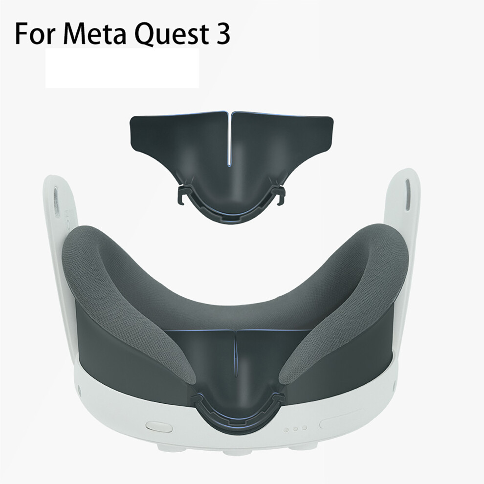 Silicone Vr Nose Pad Washable Anti-Leakage Nose Cushion For Meta Quest 3 Headset 9417278168485