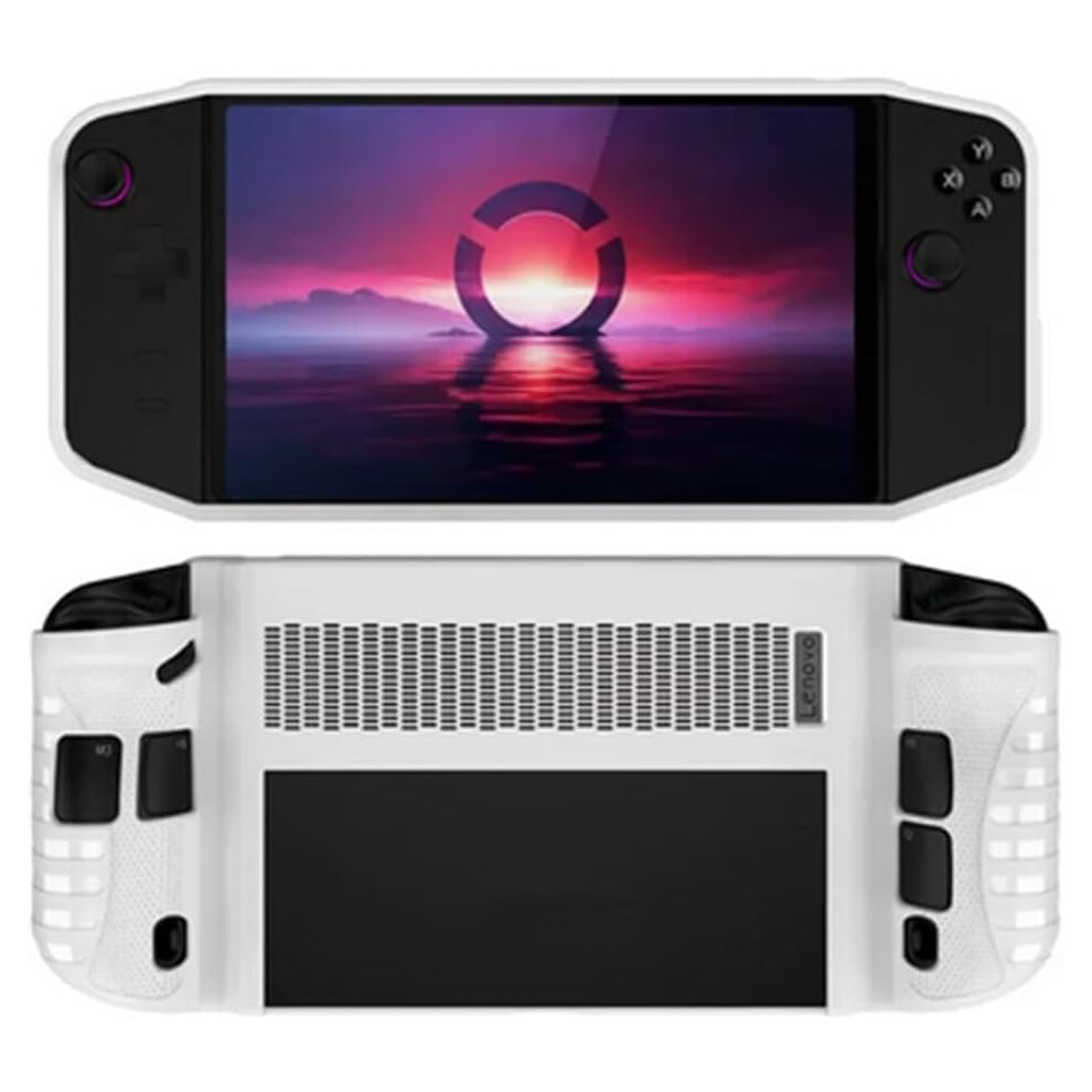() Tpu Case Shockproof Protective Case With Stand For Lenovo Legion Go (Black) White/Black 9417278169017