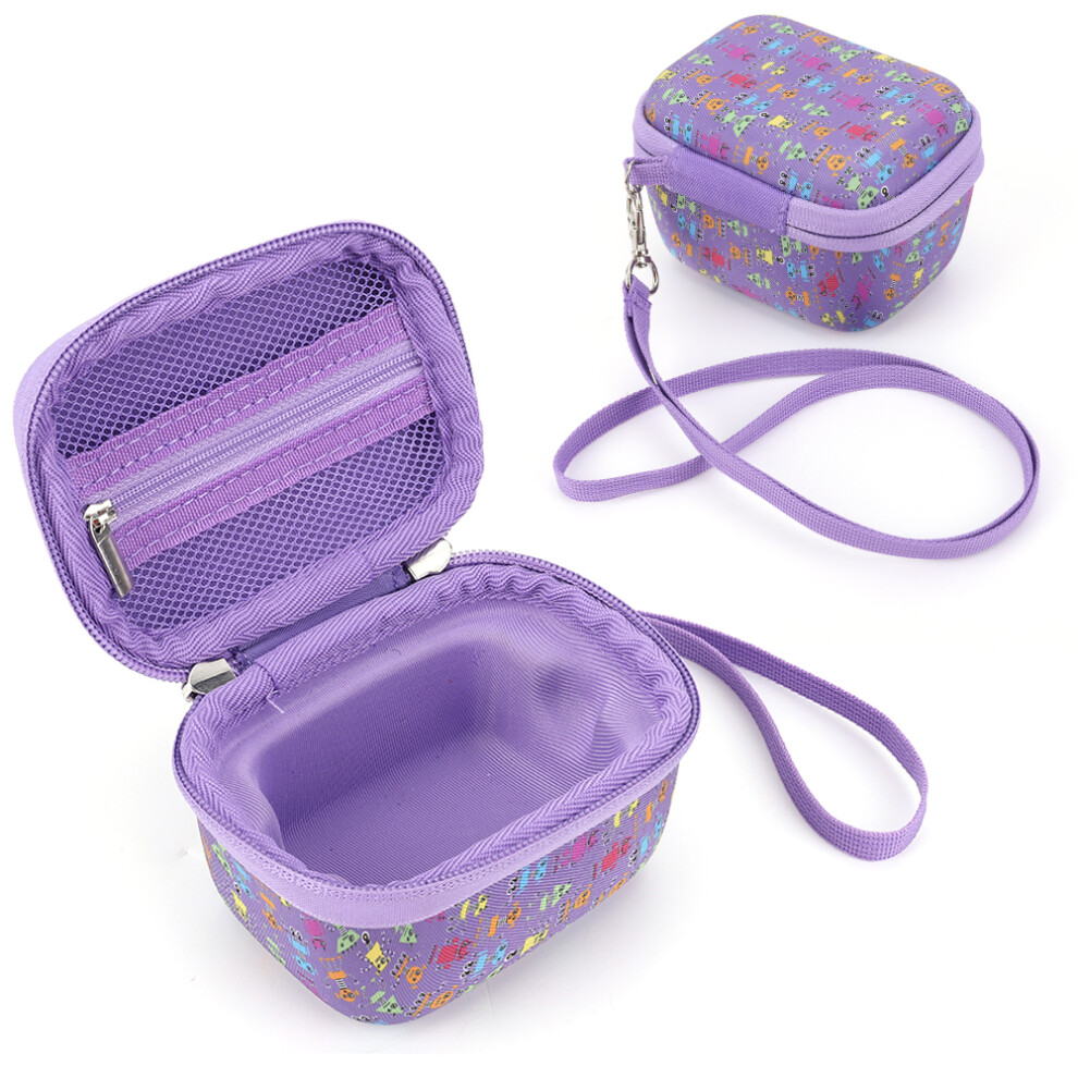 Eva Hard Carrying Case Shockproof For Bitzee Digital Pet Interactive Virtual Toy Purple 9417278169772