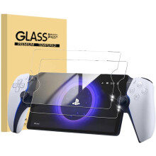 2 Pack Screen Protector Anti-Scratch Tempered Film Tempered Glass for PS5 Portal