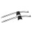 2PCS Universal Rubber Motorcycle Steering Limiter Blocks Protection Drop 4