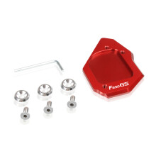New F650GS Motorcycle Side Stand Enlarge Plate Kickstand Extension Pad
