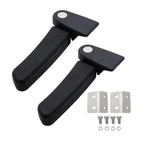 Motorcycle Passenger Armrest ABS Passenger Rear Folding Top Case Box Rear