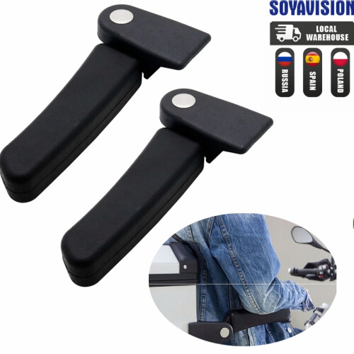 Motorcycle Passenger Armrest ABS Passenger Rear Folding Top Case Box Rear 1