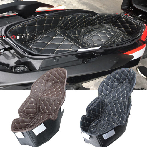 Motorcycle Seat Bucket Pad Storage Box Rear Trunk Cargo Liner Protector 1