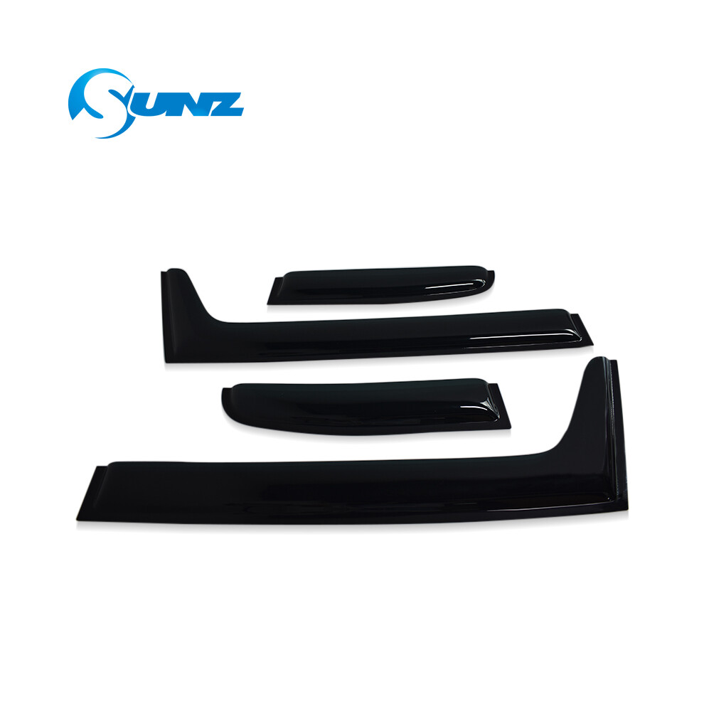 Vehicle Window Parts Window Visor For Toyota Fj Cruiser 2007 2008 2009 Black 8058963242618