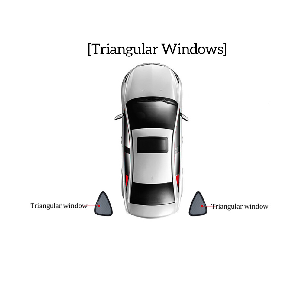 (Triangular Vehicle Window Parts Windows) For Nissan Qashqai J11 2014-2021 Car Sunshade Front Windshield Accessories 8058963220494