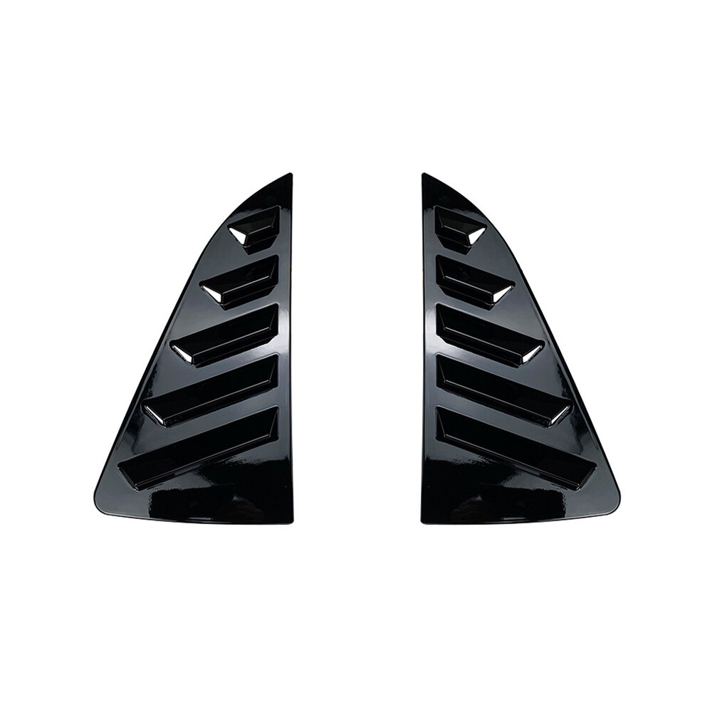 (Gloss Mk5) For Vw Polo Mk4 9N Mk5 6R 6C Polo Mk6 Rear Triangle Vehicle Window Parts Black 8058963229602