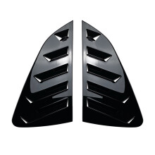 (Gloss Black MK6) For VW Polo MK4 9N MK5 6R 6C Polo MK6 Rear Triangle Vehicle Window Parts