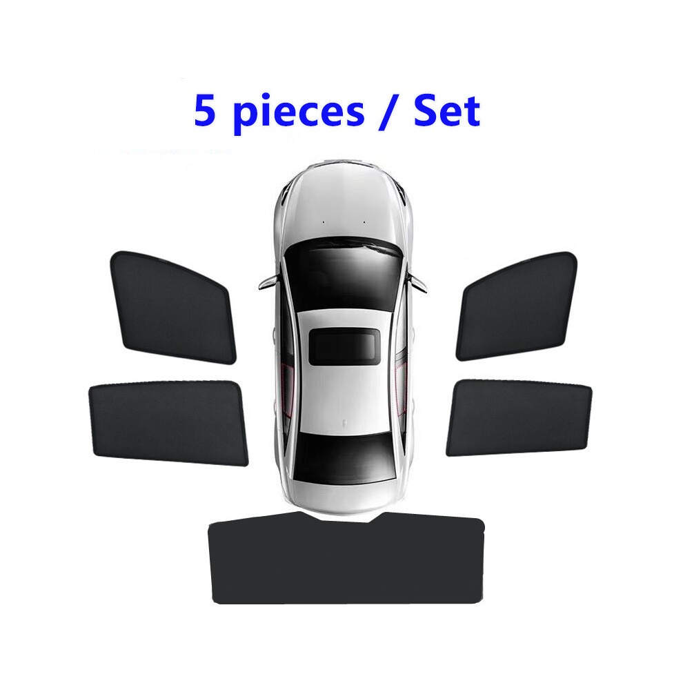 (5Pcs Set) For Bmw 3 Series Touring F31 2012~2019 Wagon Magnetic Sunshade Vehicle 8058963237355