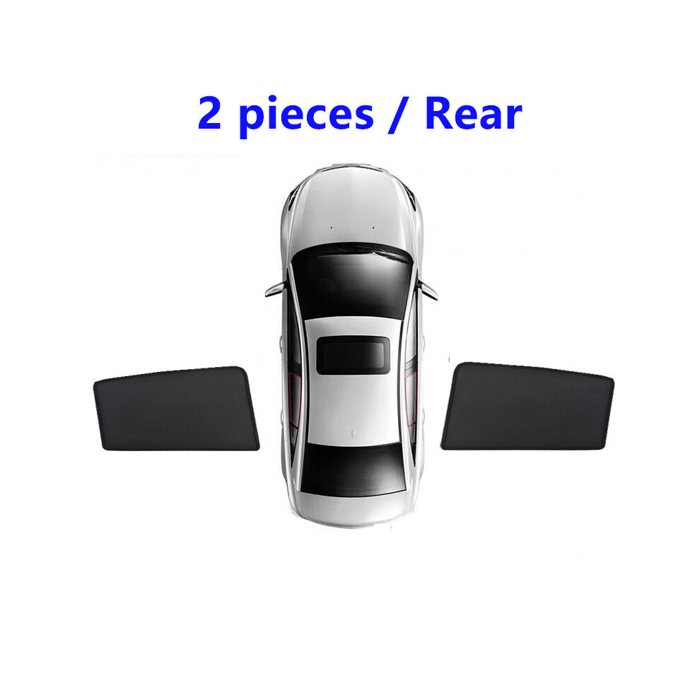 (2PCS Rear) For BMW 3 Series Touring F31 2012~2019 Wagon Magnetic Sunshade Vehicle-image-OPC-PFCCNJ5-NEW