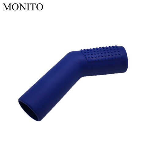 (Blue) Motorcycle gear shift shoe protect case shift lever protect cover For