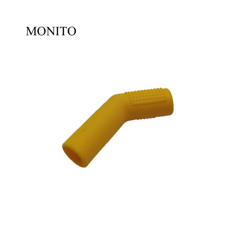 (Yellow) Motorcycle gear shift shoe protect case shift lever protect cover For-image-OPC-PFCCNVY-NEW