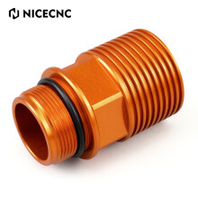 (Orange Extender) Rear Brake Reservoir Extender Brake Fluid Oil fuel Cap For KTM EXC 300
