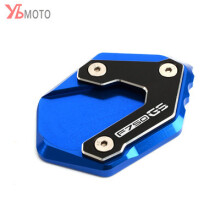 (F750GS Blue) Motorcycle Side Stand Extension Kickstand Enlarge Pad Fit For gs 1250