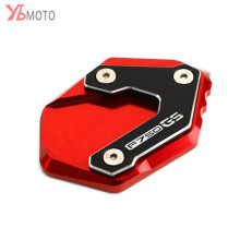 (F750GS Red) Motorcycle Side Stand Extension Kickstand Enlarge Pad Fit For gs 1250
