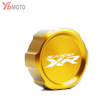 (S1000xR-Gold) Motorcycle CNC Rear Brake Reservoir Cover Cap For BMW S1000R S1000XR S1000RR