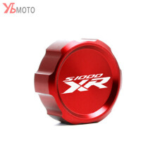 (S1000xR-Red) Motorcycle CNC Rear Brake Reservoir Cover Cap For BMW S1000R S1000XR S1000RR