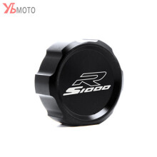 (S1000R-Black) Motorcycle CNC Rear Brake Reservoir Cover Cap For BMW S1000R S1000XR S1000RR