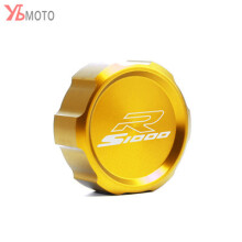 (S1000R-Gold) Motorcycle CNC Rear Brake Reservoir Cover Cap For BMW S1000R S1000XR S1000RR