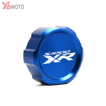 (S1000xR-Blue) Motorcycle CNC Rear Brake Reservoir Cover Cap For BMW S1000R S1000XR S1000RR
