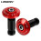 (Red) Motorcycle Handle Bar End Cap Anti Vibration Slider Plug For 65 85 125 5