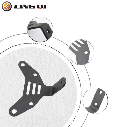 LINGQI Modified Metal Brake Tail Light Plate Bracket Fit For SURRON Light 1