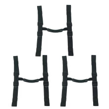 (3 PCS Black) Universal Side Box Handle Strap Strip For BMW R1250GS Adventure R1200GS
