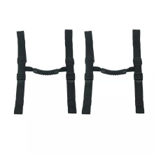 (2 PCS Black) Universal Side Box Handle Strap Strip For BMW R1250GS Adventure R1200GS