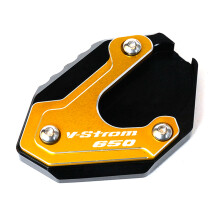 (Gold-B) Vstrom 650 Accessories Stand Extension plate Gold Black Red For Suzuki