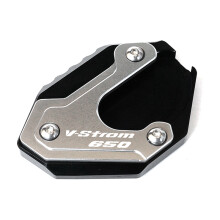 (Grey-B) Vstrom 650 Accessories Stand Extension plate Gold Black Red For Suzuki