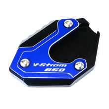 (Blue-B) Vstrom 650 Accessories Stand Extension plate Gold Black Red For Suzuki
