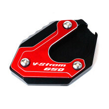 (Red-B) Vstrom 650 Accessories Stand Extension plate Gold Black Red For Suzuki