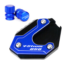 (Blue-B Combo) Vstrom 650 Accessories Stand Extension plate Gold Black Red For Suzuki