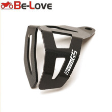 (Black R1200GS) Motorcycle Accessories Rear Brake Fluid Reservoir Guard Cover Protection