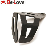 (Black not logo) Motorcycle Accessories Rear Brake Fluid Reservoir Guard Cover Protection