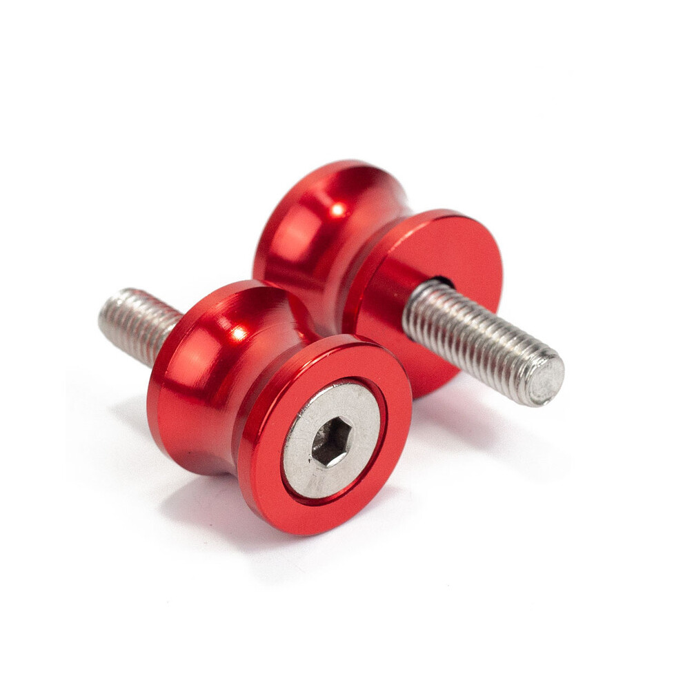 (8Mm ) M6 M8 M10 Motorcycle Swingarm Spool Slider Stand Screws Accessories For Red 882619858025